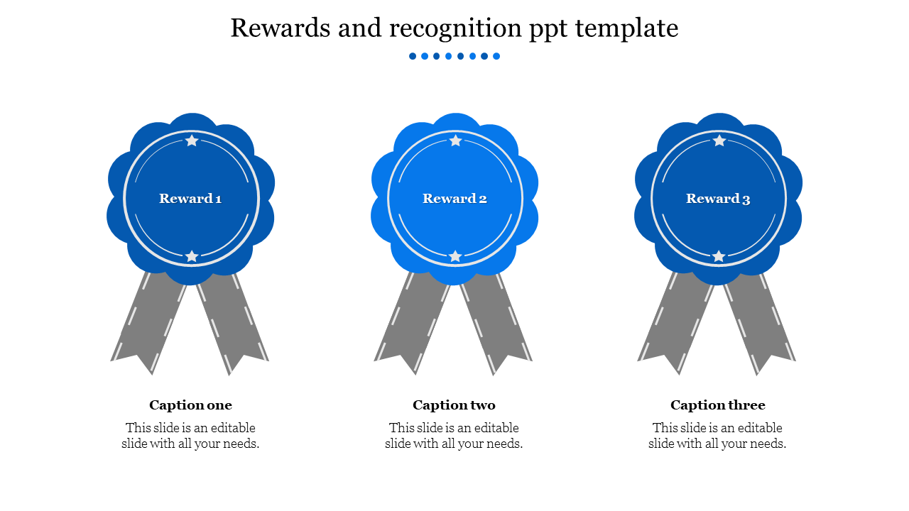 Free - Our Predesigned Rewards and Recognition PPT Template